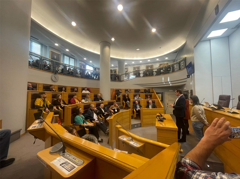 In session in A Coruna Provincial Government 1